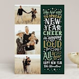 "Spread Cheer" - Retired Holiday Cards in Evergreen by Sarah Brown - Front