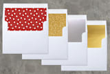 "Both Lists" - Retired Holiday Cards in Snow by Sarah Brown - Slip-In Envelope Liners