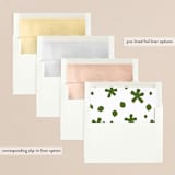 "Dear Santa" - Retired Holiday Cards in Pine by Michelle Poe - Slip-In Envelope Liners