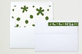 "Dear Santa" - Retired Holiday Cards in Pine by Michelle Poe - Liner and Label