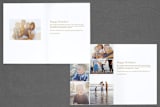 "Love and Light" - Retired Holiday Cards in Sand by Bethan - Interior Options