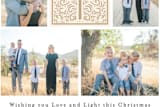 "Love and Light" - Retired Holiday Cards in Sand by Bethan - Close-Up
