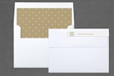 "Love and Light" - Retired Holiday Cards in Sand by Bethan - Liner and Label