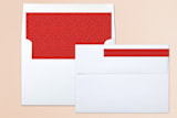 "Blessed Christmas" - Retired Holiday Cards in Snow by Ellis - Liner and Label
