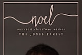 "Pet Name" - Retired Holiday Cards in Blush by Stacy Cooke - Close-Up