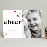 "Simplest Joy" - Retired Holiday Cards in Ebony by chica design - Front