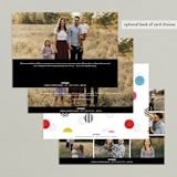 "Simplest Joy" - Retired Holiday Cards in Ebony by chica design - Back of Card