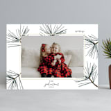 "pine needle merry" - Retired Holiday Cards in Pine by Mango Ink - Front