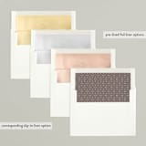 "Every Heart" - Retired Holiday Cards in Cranberry by Olivia Raufman - Slip-In Envelope Liners