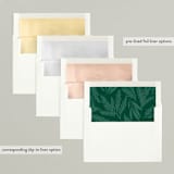 "Oh So Joyful" - Retired Holiday Cards in Pine by Paula Pecevich - Slip-In Envelope Liners