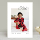 "Cheerful" - Retired Holiday Cards in Polar Bear by Julee London - Front