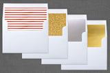 "Glory To God" - Retired Holiday Cards in Creamsicle by Design Lotus - Slip-In Envelope Liners