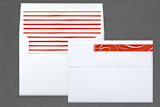 "Glory To God" - Retired Holiday Cards in Creamsicle by Design Lotus - Liner and Label