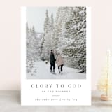 "Traditional" - Retired Holiday Cards in Snow by Joanna Griffin - Front