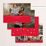 "Confetti Joy" - Retired Holiday Cards in Linen by Erin Deegan - Back of Card