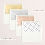 "joyful style" - Retired Holiday Cards in Classic by Design Lotus - Slip-In Envelope Liners