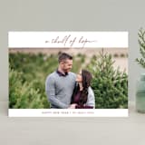"a thrill" - Retired Holiday Cards in Warmth by Design Lotus - Front