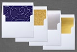 "Herald Angels & Newborn King" - Retired Holiday Cards in Glacier by Carolyn Kach - Slip-In Envelope Liners