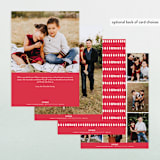 "Best Season Ever" - Retired Holiday Cards in Cardinal by Leah Ragain - Back of Card