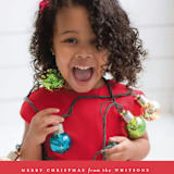 "Best Season Ever" - Retired Holiday Cards in Cardinal by Leah Ragain - Close-Up