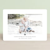 "Star On High" - Retired Holiday Cards in Snow by Lehan Veenker - Front