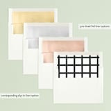 "Star On High" - Retired Holiday Cards in Snow by Lehan Veenker - Slip-In Envelope Liners