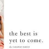 "Yet to Come" - Retired Holiday Cards in Onyx by Alaina Cherup - Close-Up