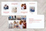 "Joy Us" - Retired Holiday Cards in Snow by Carly Reed Walker - Interior Options