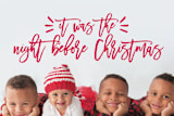 "Sending Family Love" - Retired Holiday Cards in Fire Engine Red by Anelle Mostert - Close-Up