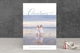 "Tidings" - Retired Holiday Cards in periwinkle by Olivia Raufman - Front