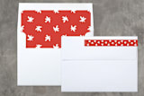 "His Light" - Retired Holiday Cards in Icing by Design Lotus - Liner and Label