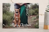 "Glory to God Snowflake" - Retired Holiday Cards in White by AJCreative - Front