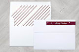 "Glory to God Snowflake" - Retired Holiday Cards in White by AJCreative - Liner and Label