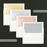 "Tiny Red Heart" - Retired Holiday Cards in Platinum by Erin Deegan - Slip-In Envelope Liners