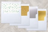 "The Lord Has Come" - Retired Holiday Cards in Evergreen by Lisa Cersovsky - Slip-In Envelope Liners