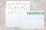 "The Lord Has Come" - Retired Holiday Cards in Evergreen by Lisa Cersovsky - Liner and Label