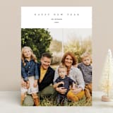 "Landscape" - Retired Holiday Cards in Navy by Erin L. Wilson - Front