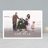 "Christmas Blessings" - Retired Holiday Cards in Snow by AK Graphics - Front