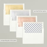 "Classic Christmastime" - Retired Holiday Cards in Night by Jula Paper Co. - Slip-In Envelope Liners