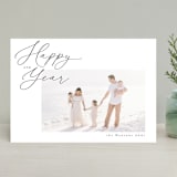 "Quiet Glory" - Retired Holiday Cards in Coal by Lehan Veenker - Front