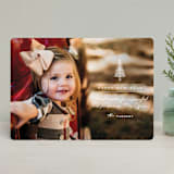 "One Sparkling Tree" - Retired Holiday Cards in Snow by fatfatin - Front