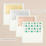 "Almost Nice" - Retired Holiday Cards in Keebler Green by Itsy Belle Studio - Slip-In Envelope Liners