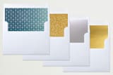 "Ombre Joy" - Retired Holiday Cards in Dusk by Jessica Ogden - Slip-In Envelope Liners