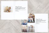 "Organic Joy" - Retired Holiday Cards in Sand by Kate Sorensen - Interior Options