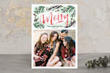 "markered merry" - Retired Holiday Cards in mint by silverscreen studio - Front