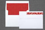 "Warm Blessings" - Retired Holiday Cards in Cardinal by Kimberly FitzSimons - Liner and Label