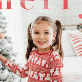 "merry merry" - Retired Holiday Cards in Candy Cane by Tennie and Co. - Close-Up