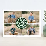"Christmas Seal" - Retired Holiday Cards in Forest by Jamie Schultz Designs - Front
