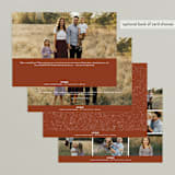 "Spotlight" - Retired Holiday Cards in Retro by Itsy Belle Studio - Back of Card