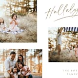 "All the Hallelujah" - Retired Holiday Cards in Honey by Pixel and Hank - Close-Up